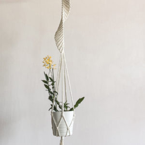DNA macrame plant hanger